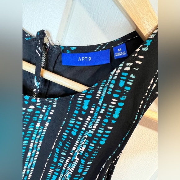 NWT Apt 9 High Neck Sleeveless Dress - Picture 6 of 7